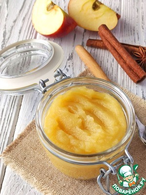 Яблочное пюре без сахара Яблочное пюре без сахара