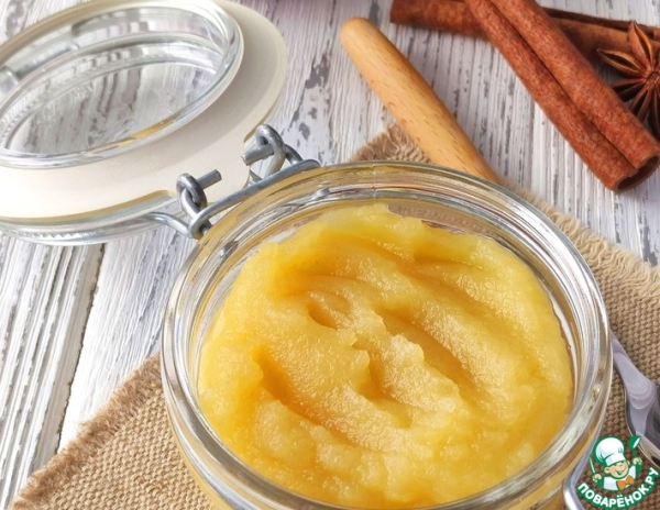 Яблочное пюре без сахара Яблочное пюре без сахара