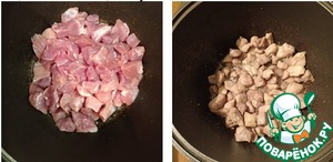 Картошка, тушеная с мясом Картошка, тушеная с мясом