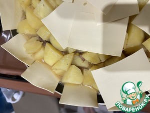 Ленивый бешбармак