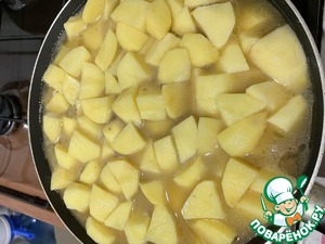 Ленивый бешбармак