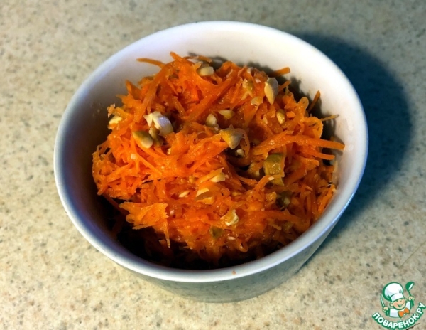 Морковный салат "а ля Пина Колада" Морковный салат "а ля Пина Колада"