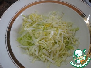 Овощной салат с орехами Овощной салат с орехами