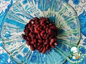 Постный салат "Алый"