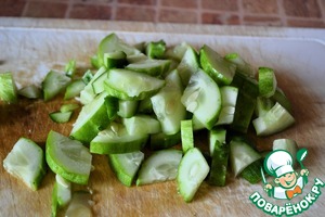 Постный салат с манго Постный салат с манго