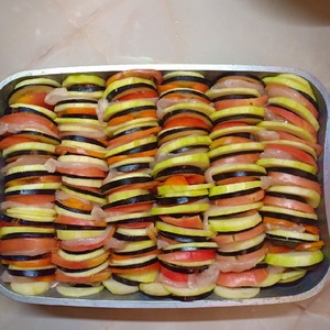 Рататуй с куриной грудкой Рататуй с куриной грудкой