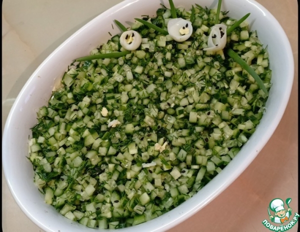 Салат "Лужок" Салат "Лужок"