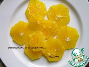 Салат с нутом и апельсином