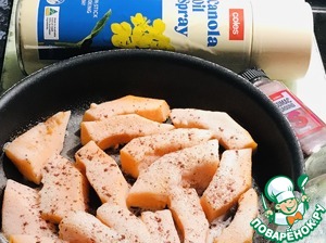 Салат с тыквой, шпинатом и заправкой Шерри Салат с тыквой, шпинатом и заправкой Шерри