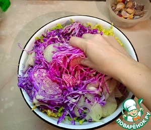 Салат "Три капусты" Салат "Три капусты"