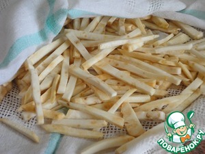 Сельдерей жареный с голландским соусом