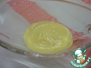 Сельдерей жареный с голландским соусом