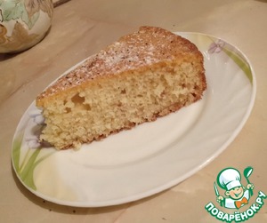 Манник на кефире без яиц