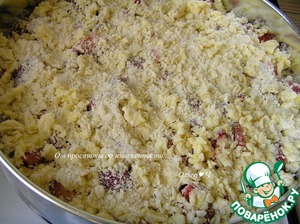 Сочный клубничный пирог