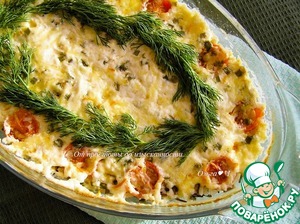 Кассероль с форелью и рисом Кассероль с форелью и рисом