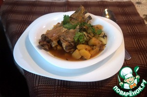 Козьи ребрышки с картошкой Козьи ребрышки с картошкой