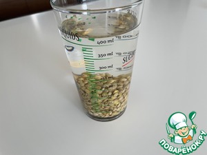 Рагу из баклажанов с зеленой чечевицей