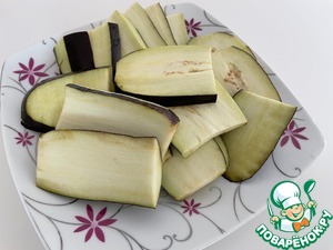 Рагу из баклажанов с зеленой чечевицей