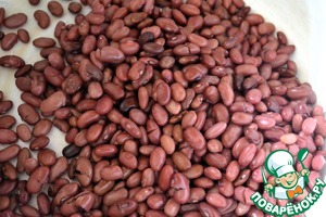 Салат из курицы с фасолью