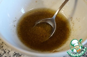 Салат из овощей и яблока «Рубиновый»