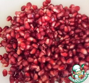 Салат с гранатом и орехами Салат с гранатом и орехами