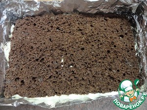 Шоколадный торт с творожно-апельсиновым кремом