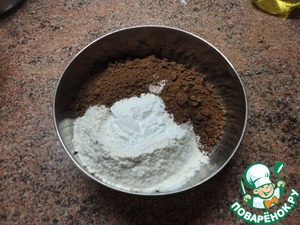 Шоколадный торт с творожно-апельсиновым кремом