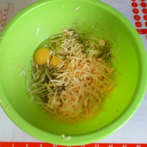 Сырно-кабачковые лепешки в духовке