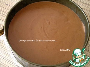 Торт "Шоколадный трюфель" без выпечки