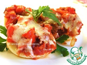 Закуска из яиц в красном соусе Закуска из яиц в красном соусе