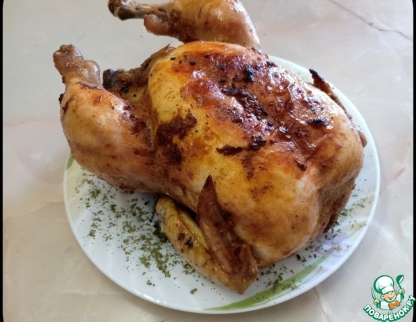 Курица, фаршированная грибами Курица, фаршированная грибами