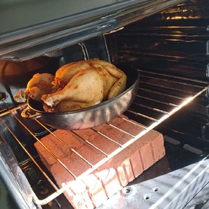 Курица, фаршированная грибами Курица, фаршированная грибами