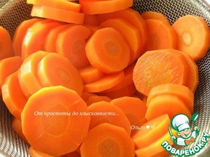 Салат из бланшированной моркови