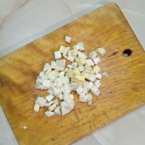 Салат из брокколи и ветчины