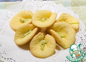 Бисквитное печенье с фисташковым кремом