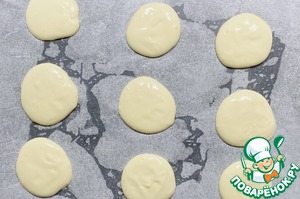 Бисквитное печенье с фисташковым кремом