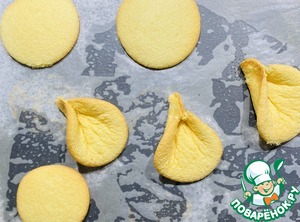 Бисквитное печенье с фисташковым кремом