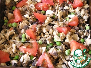 Фриттата с курицей и грибами Фриттата с курицей и грибами