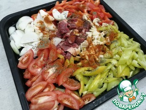 Говядина с овощами запеченная Belen Tava Говядина с овощами запеченная Belen Tava