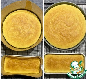 Японский чизкейк с манго Японский чизкейк с манго