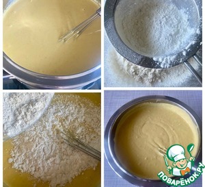 Японский чизкейк с манго Японский чизкейк с манго