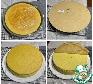 Японский чизкейк с манго Японский чизкейк с манго