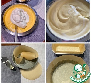 Японский чизкейк с манго Японский чизкейк с манго