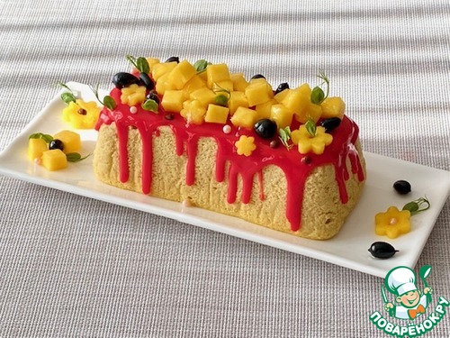 Японский чизкейк с манго Японский чизкейк с манго