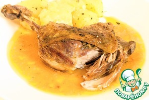 Нежные утиные ножки с ароматным маслом Нежные утиные ножки с ароматным маслом