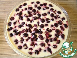 Творожник с вишней Творожник с вишней