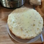 Пирог «Персиковое наслаждение» в сметанной заливке Пирог «Персиковое наслаждение» в сметанной заливке