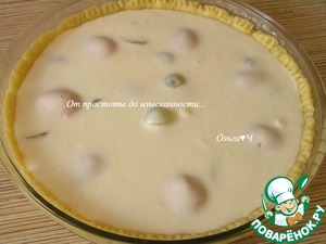 Пирог с абрикосами и виноградом Пирог с абрикосами и виноградом