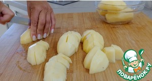 Фрикадельки с картофельным пюре в фольге Фрикадельки с картофельным пюре в фольге