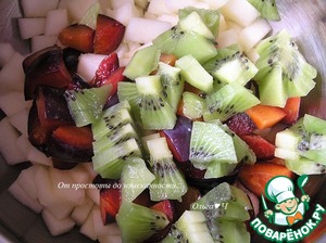 Фруктовый салат с дыней